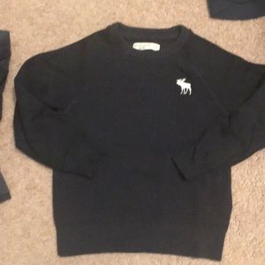 Abercrombie navy blue sweater